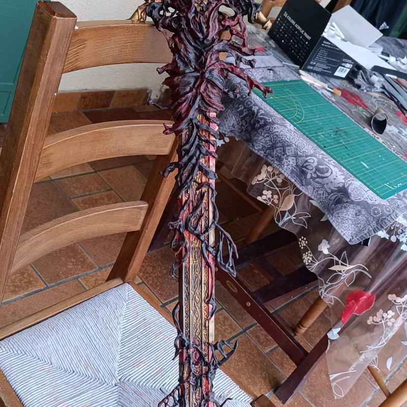 Elden Ring Blasphemous Blade 3D Baskı Kılıç - Cosplay ve Dekor