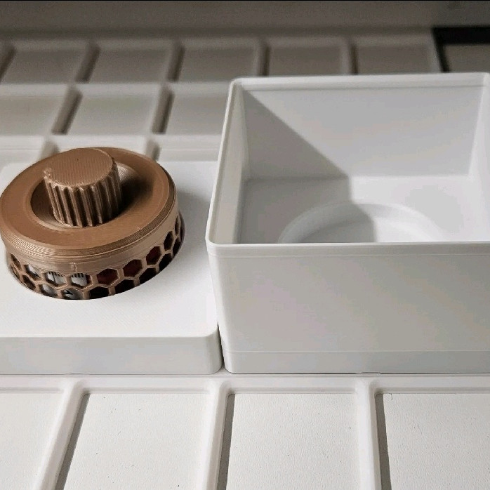 Şerit Metre Saklama Kutusu - Hafif 3D Baskılı Pratik Depolama