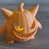 Gengar Kabak Halloween LED Lamba - 3D Baskı Dekor