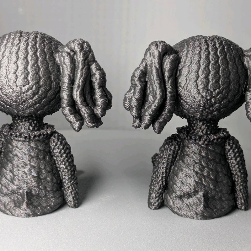 İkiz Vudu Bebekleri - El Yapımı 3D Baskı Koleksiyon Parçası İkiz Vudu Bebekleri - El Yapımı 3D Baskı Koleksiyon Parçası