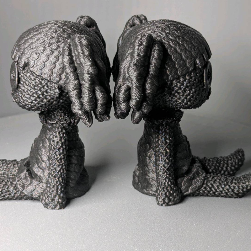 İkiz Vudu Bebekleri - El Yapımı 3D Baskı Koleksiyon Parçası İkiz Vudu Bebekleri - El Yapımı 3D Baskı Koleksiyon Parçası