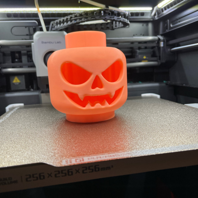 LEGO Fener Lamba - LED Mumluk 3D Baskı Dekor