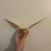 Esnek Kanatlı Altın Snitch 3D Baskı Modeli - Harry Potter Aksesuar
