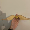 Esnek Kanatlı Altın Snitch 3D Baskı Modeli - Harry Potter Aksesuar