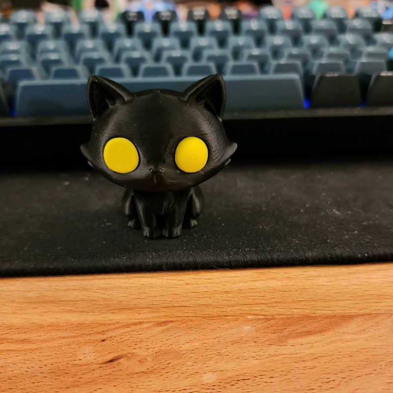 Sevimli Cadılar Bayramı Mini Figür Seti - 3D Baskı Dekorasyon