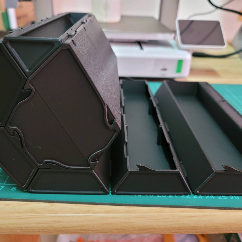 Katlanır Saklama Kutusu - 3D Baskılı Organizatör