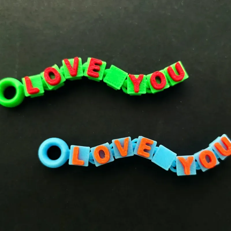 Yeniden Kullanılabilir 3D Baskı Plaka Numarası Etiketi Seti - 52 Parça