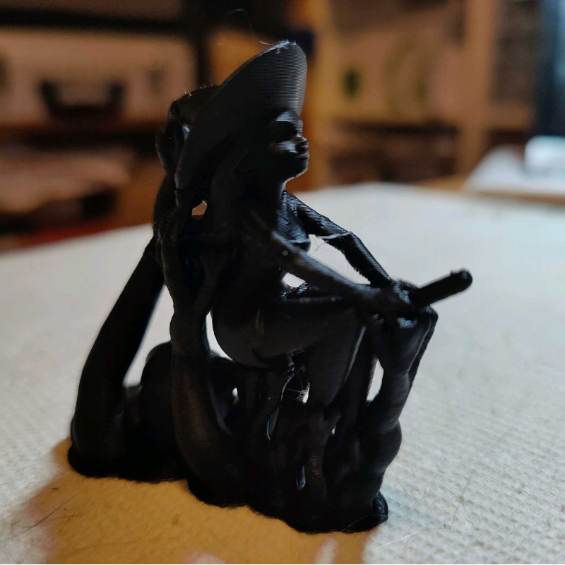 Dengeli Cadı 3D Baskı Cadı Süpürgesi Dekorasyon - Cadılar Bayramı