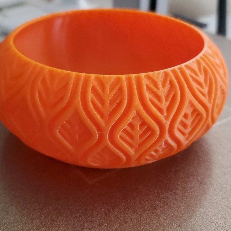 Yaprak Desenli Yığınlanabilir Takı Kutusu - 3D Baskı