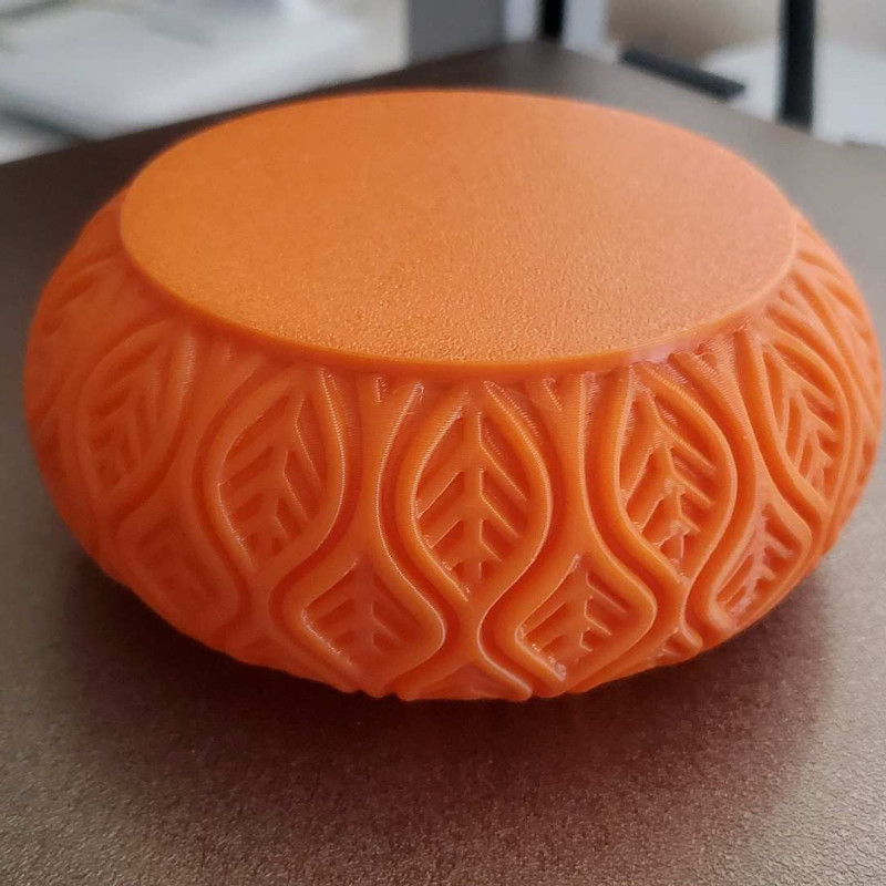 Yaprak Desenli Yığınlanabilir Takı Kutusu - 3D Baskı