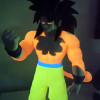 Goku SSJ4 Yetişkin 3D Baskı Dragon Ball Figürü - Koleksiyonluk