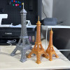 3D Baskı Eyfel Kulesi Maketi - 18cm 22cm 28cm Boyutlarında