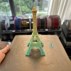 3D Baskı Eyfel Kulesi Maketi - 18cm 22cm 28cm Boyutlarında