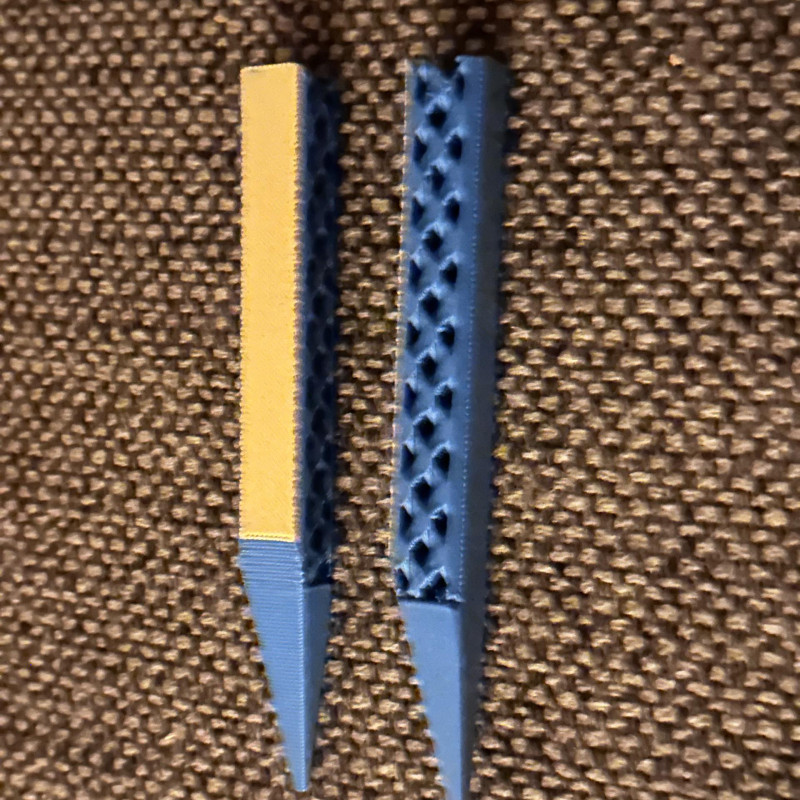 3D Baskı Saksı Toprak Havalandırma Kolonu - Kök Çürümesi Önleyici