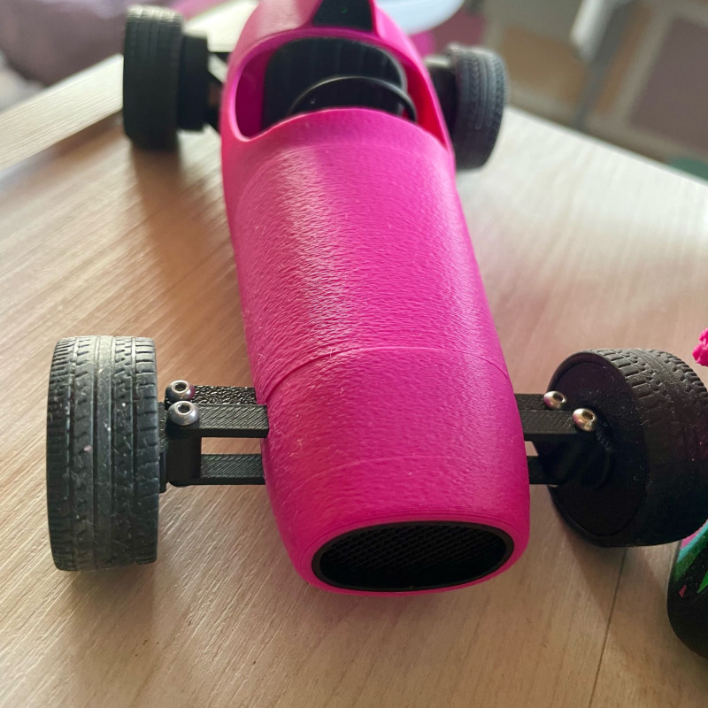 Vintage Formula CyberBrick RC Araba - 3D Baskı Hobi Seti