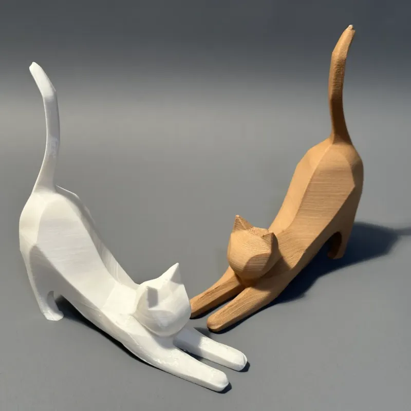 Özel Kedi Litofan Tablosu - 3D Baskı Dekor