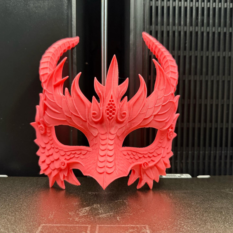 Ejderha Maskesi - Cosplay ve Parti Aksesuarı 3D Baskı Ejderha Maskesi - Cosplay ve Parti Aksesuarı 3D Baskı