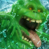 Ghostbusters Slimer Duvar Dekoru - 3D Baskılı Hayalet Figürü