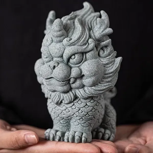 Jiejie Beast Şans Davulu Araba - 3D Baskı Çocuk Oyuncağı