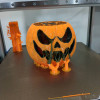 Spooky Steve Işıklı Cadılar Bayramı Balkabağı 3D Baskı Dekor