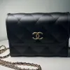 Şık Coco Chanel Logo Desenli Kağıt Mendil Kutusu Kapağı - 3D Baskılı