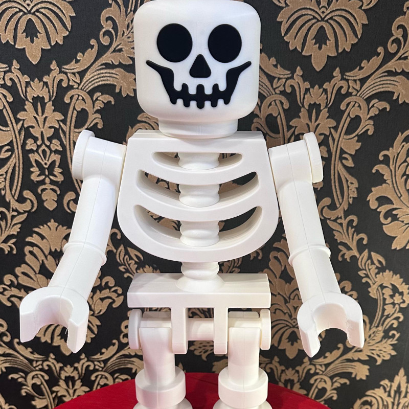 XXL İskelet Blok Figür - Hareketli Eklemler ve Cadılar Bayramı Aksesuarları XXL İskelet Blok Figür - Hareketli Eklemler ve Cadılar Bayramı Aksesuarları