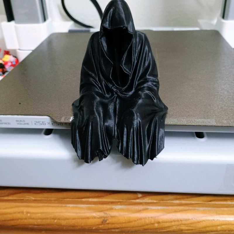 Korkunç Azrafil Raf Süsü 3D Baskı Heykel - Dekoratif Sanat Eseri