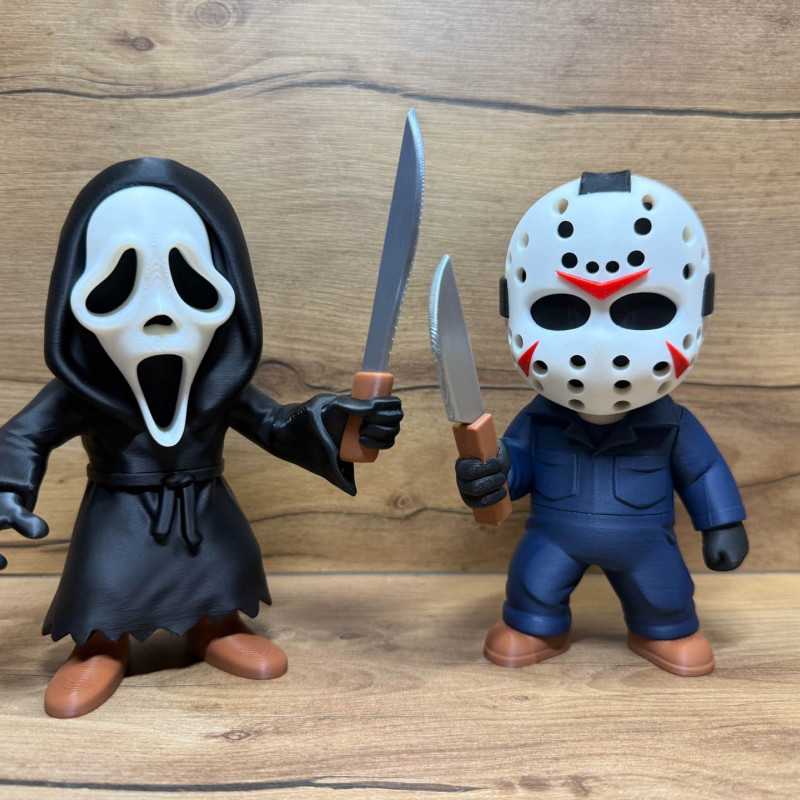 Jason 3D Baskı Film Karakteri Modeli - Oyuncak ve Koleksiyon