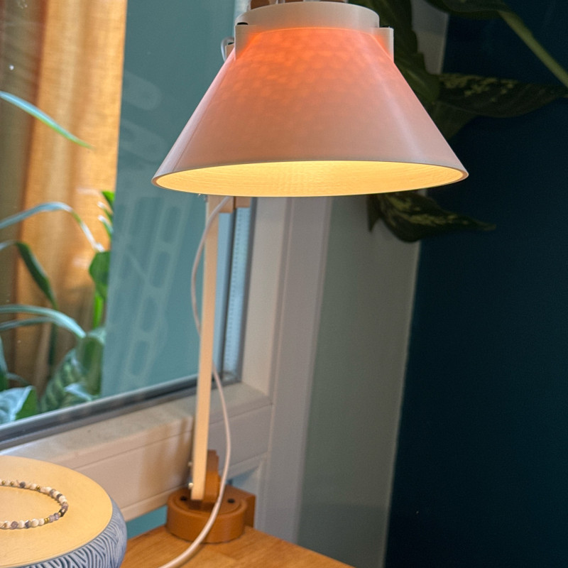 Maker LED Masa Lambası - 25 Parçalı 3D Baskı Montaj Seti