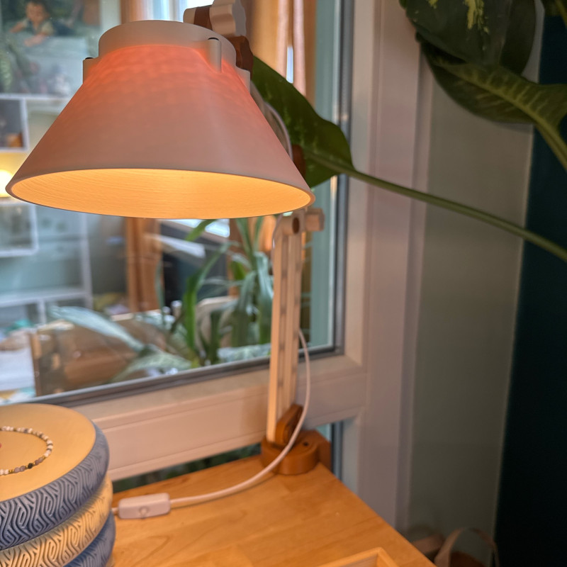 Maker LED Masa Lambası - 25 Parçalı 3D Baskı Montaj Seti