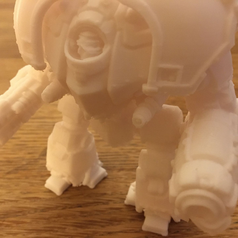 Sevimli Uzay Karakteri 3D Baskı Minyatür - Chunnky Space Dude