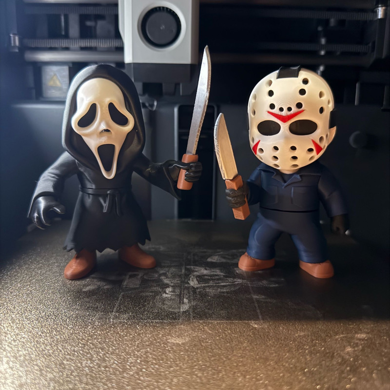 Jason 3D Baskı Film Karakteri Modeli - Oyuncak ve Koleksiyon