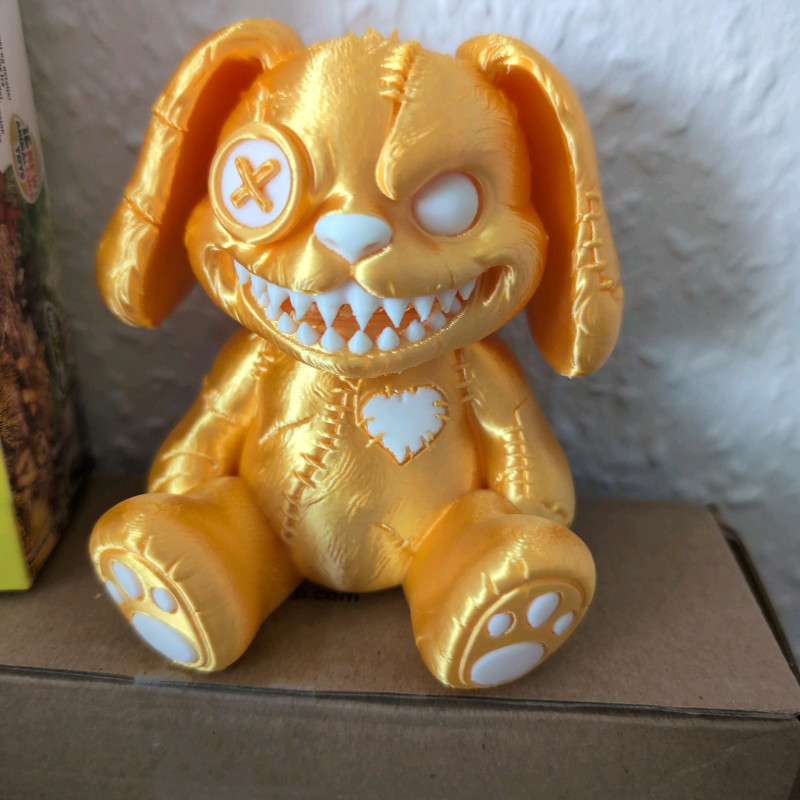 Korkunç Tavşan - Ürkütücü Sevimli 3D Baskı Figür