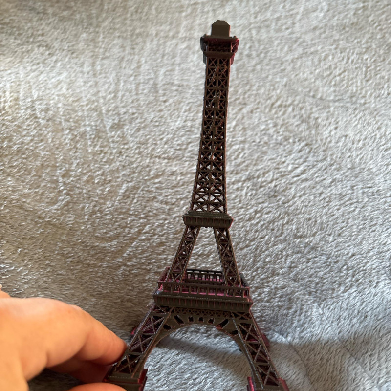 3D Baskı Eyfel Kulesi Maketi - 18cm 22cm 28cm Boyutlarında