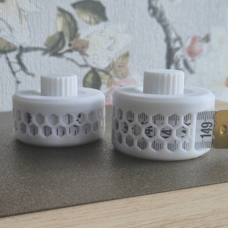 Şerit Metre Saklama Kutusu - Hafif 3D Baskılı Pratik Depolama