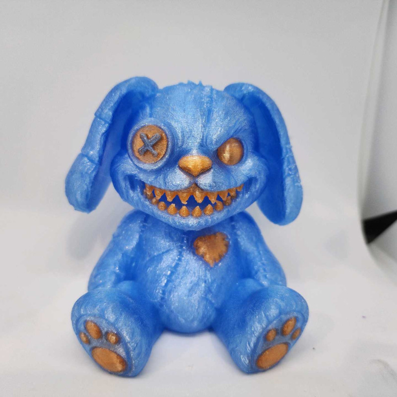 Korkunç Tavşan - Ürkütücü Sevimli 3D Baskı Figür