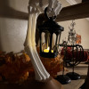 Ölümsüz Fener - İskelet Halloween Dekoru 3D Baskı