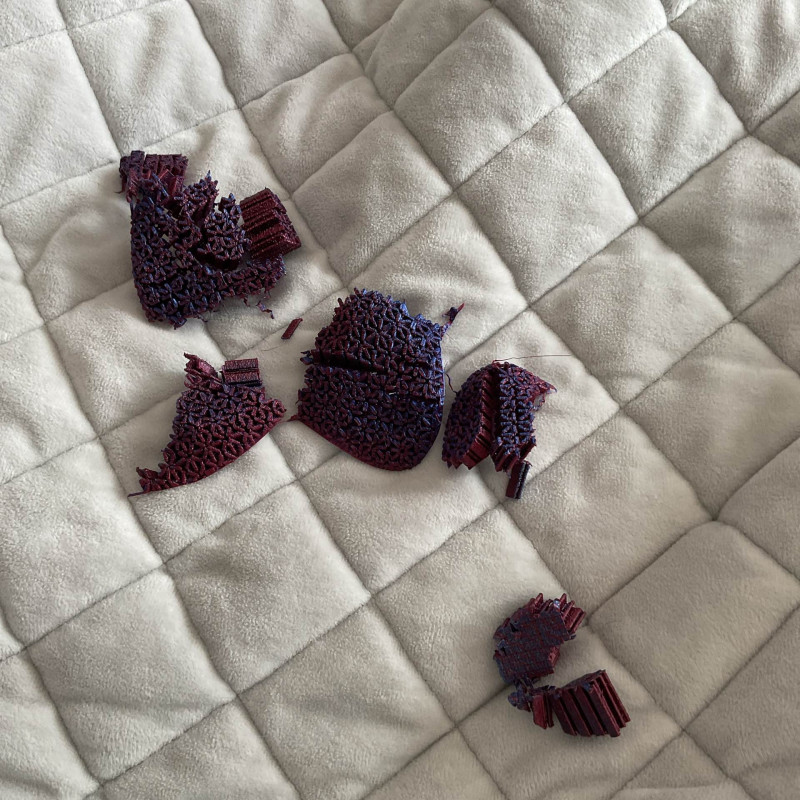 Esnek Slime Stres Oyuncağı - 3D Baskı Masa Dekorasyonu