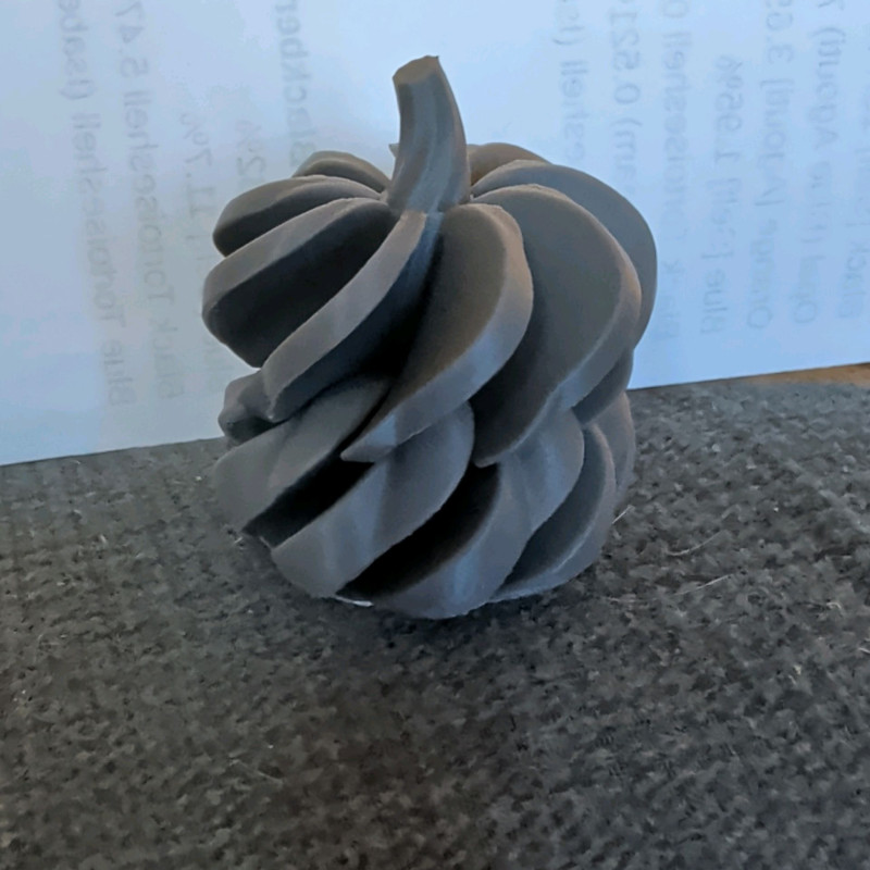 Dekoratif Delikli Balkabağı 3D Baskı Oyuncak - Özel Tasarım Dekoratif Delikli Balkabağı 3D Baskı Oyuncak - Özel Tasarım