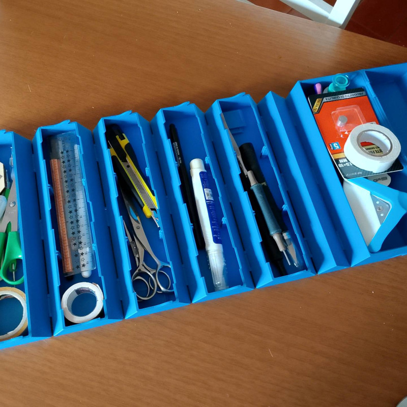 Katlanır Saklama Kutusu - 3D Baskılı Organizatör