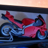 MotoGP Ducati 3D Baskılı Yarış Motoru Modeli - PLA Koleksiyon