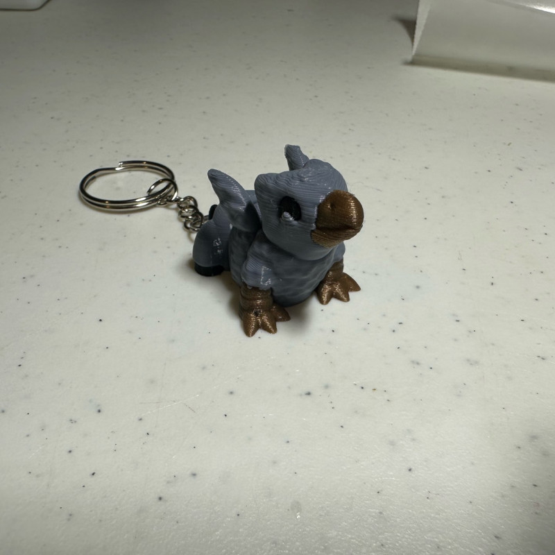 Mini Hareketli Hipogrif 3D Baskı Figür - Detaylı Koleksiyon Parçası