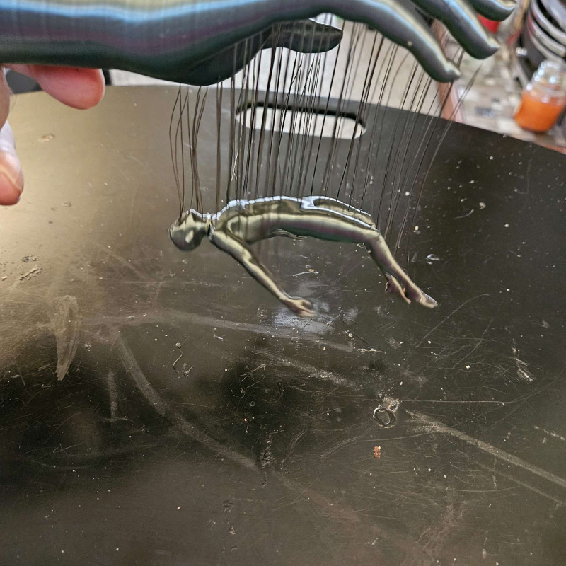 Overtaken 3D Baskı Heykel - Sanatsal Dekorasyon