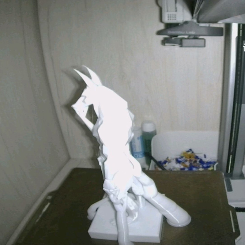 Minimalist Low Poly Anubis Heykeli - 3D Baskı Antik Mısır Dekoru