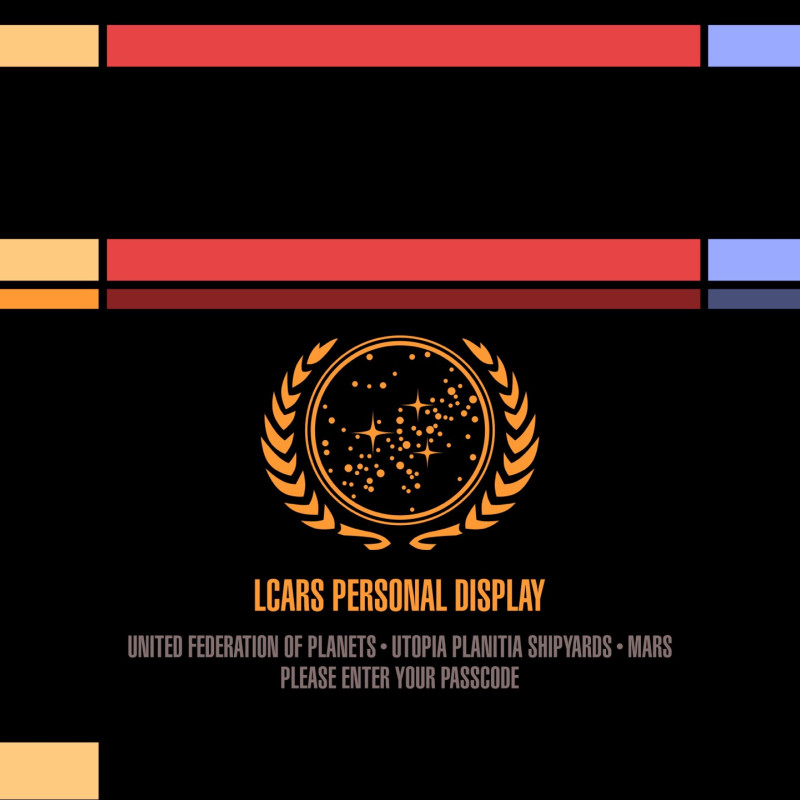 Star Trek TNG iPad Mini Terminal 3D Baskı Kasa - Özel Tasarım