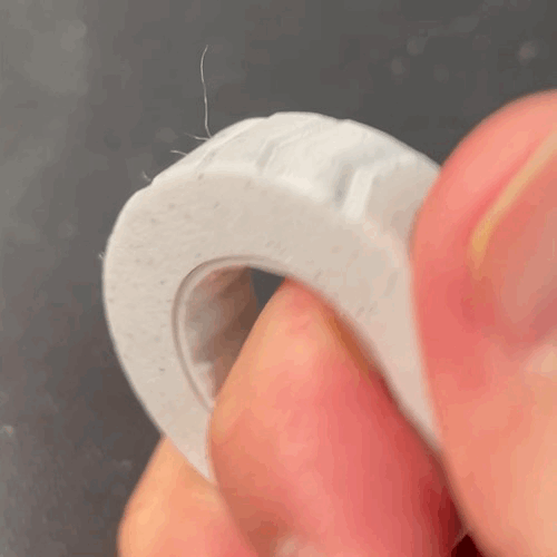 Kiraz Çiçeği Osmanthus 3D Baskı Dekoratif Yüzük - PLA PETG