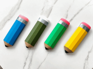 Kalem Şekilli 3D Baskı Okul Kalem Kutusu - Dayanıklı ve Pratik