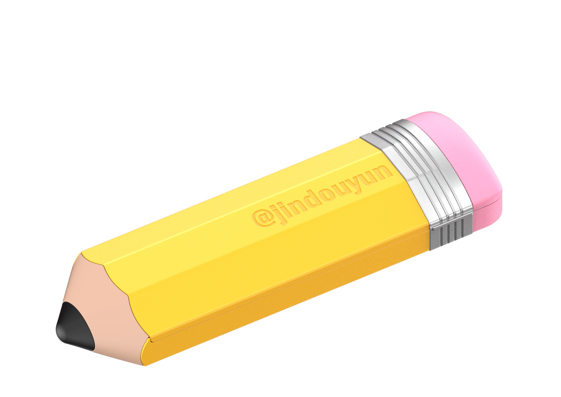 Kalem Şekilli 3D Baskı Okul Kalem Kutusu - Dayanıklı ve Pratik