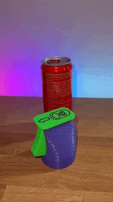 Tabanca Tutuşlu Konserve Açacağı - 3D Baskılı Pratik Mutfak Aleti Tabanca Tutuşlu Konserve Açacağı - 3D Baskılı Pratik Mutfak Aleti