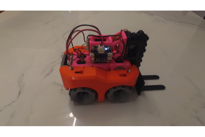 MEC-1 Ağır Hizmet Çok Yönlü Forklift - 3D Baskı RC Model